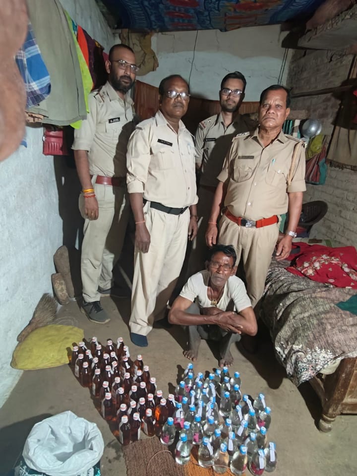 खैरागढ़. अवैध शराब बिक्री के खिलाफ आबकारी विभाग की ताबड़तोड़ कार्रवाई, 28.40 लीटर अवैध शराब जब्त 2 आरोपियों को भेजा जेल