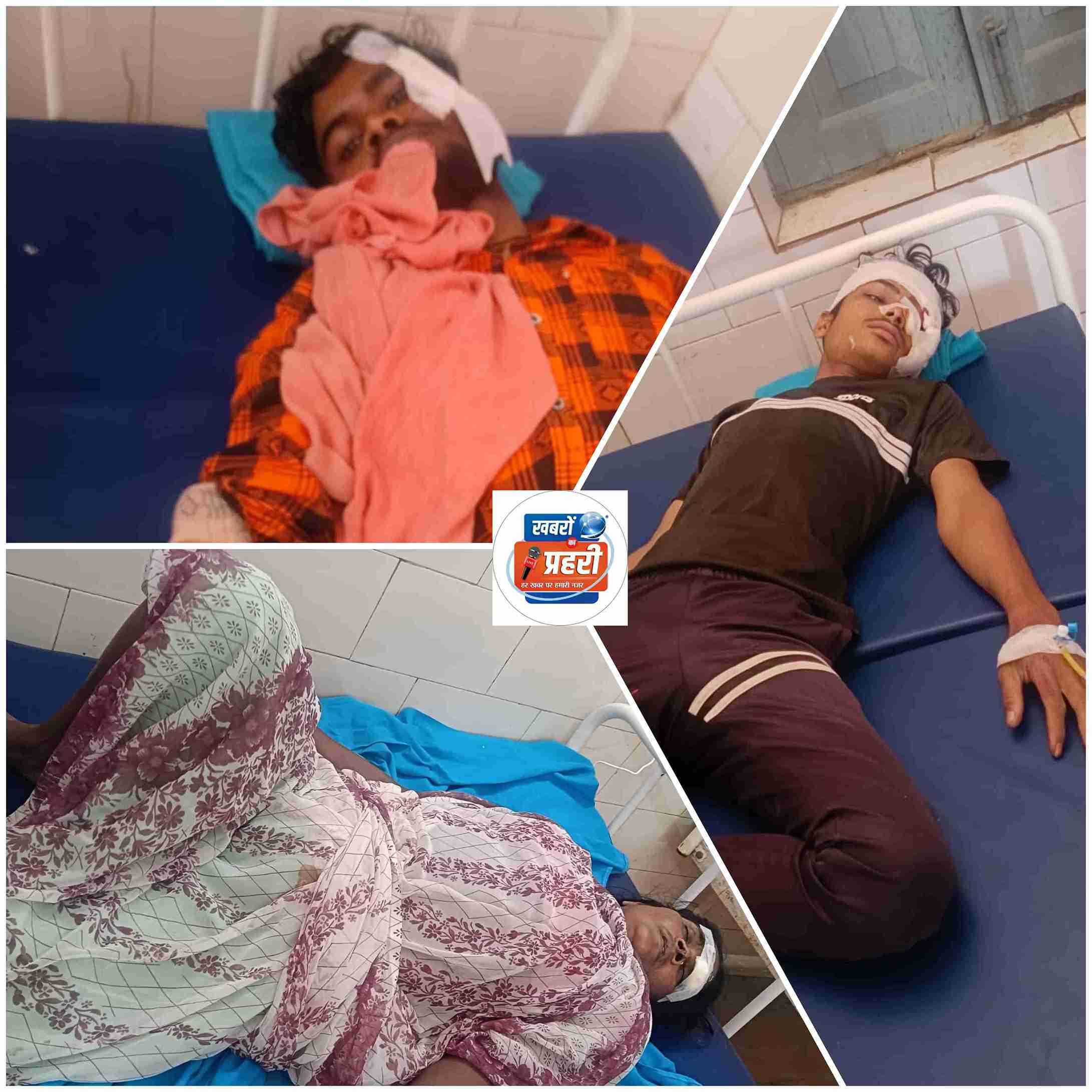 खैरागढ़. तेज रफ्तार टवेरा कार ने बाइक को मारी टक्कर: 4 घायल